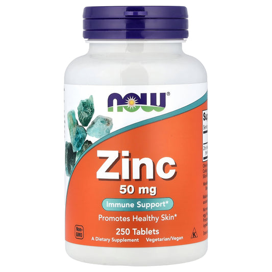 Now Zinc 50mg