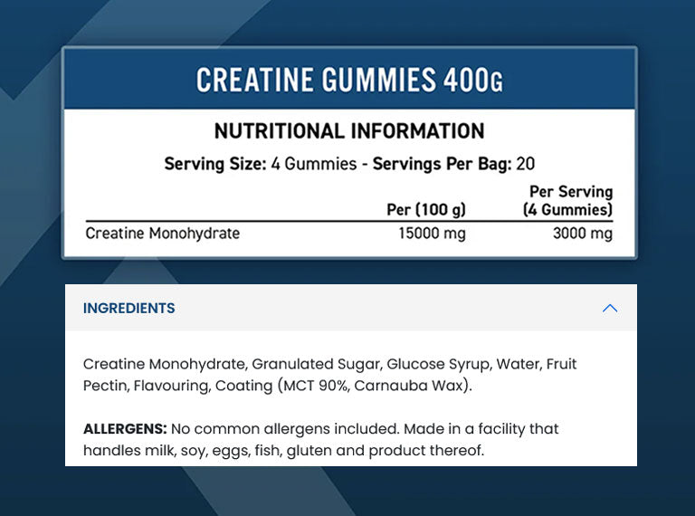 Applied Nutrition Creatine Gummies