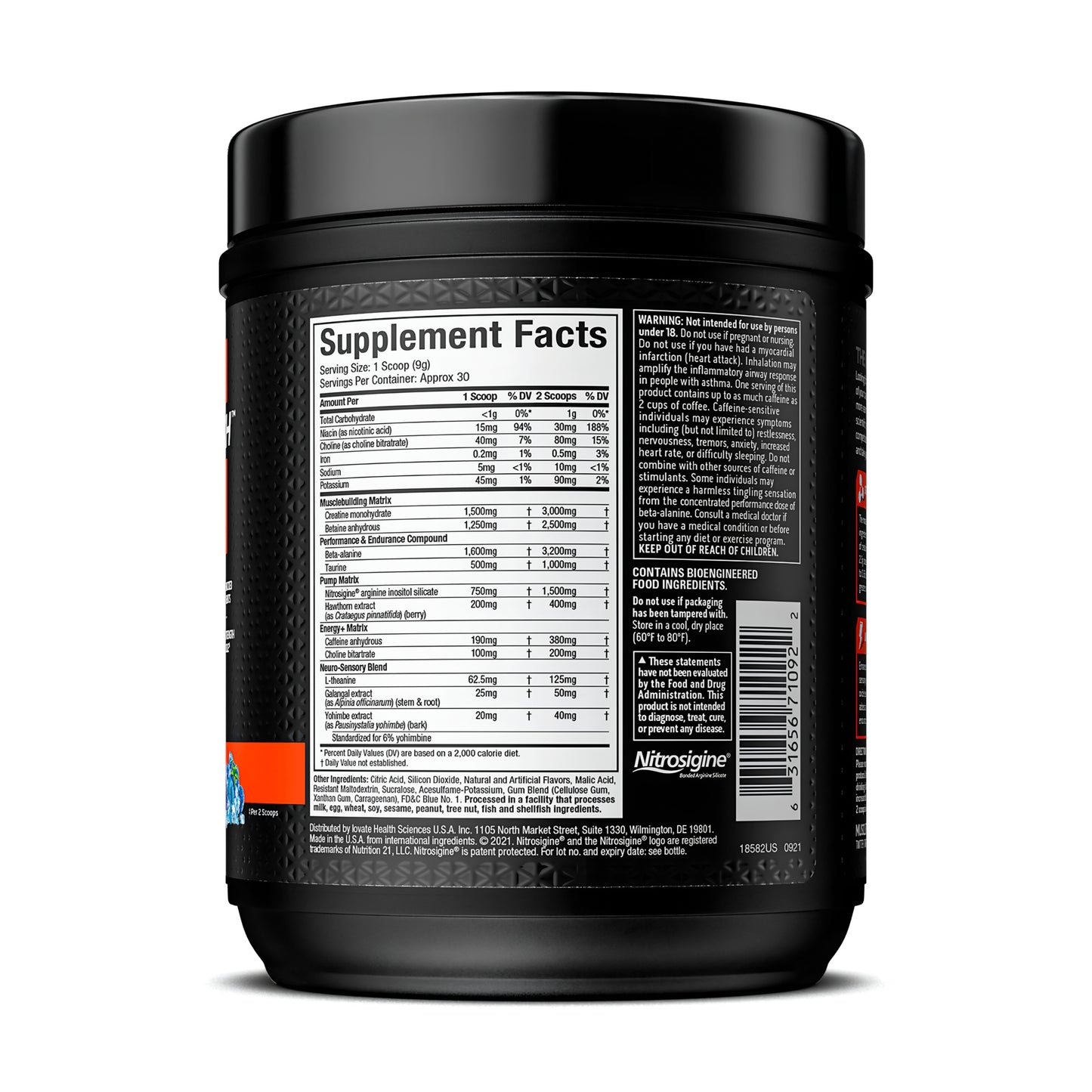 Vapor X5 preworkout Muscletech