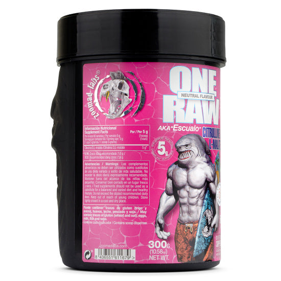 Zoomad Labs One Raw Citrulline D, L-Malate - 100 Servings - Neutral Flavour