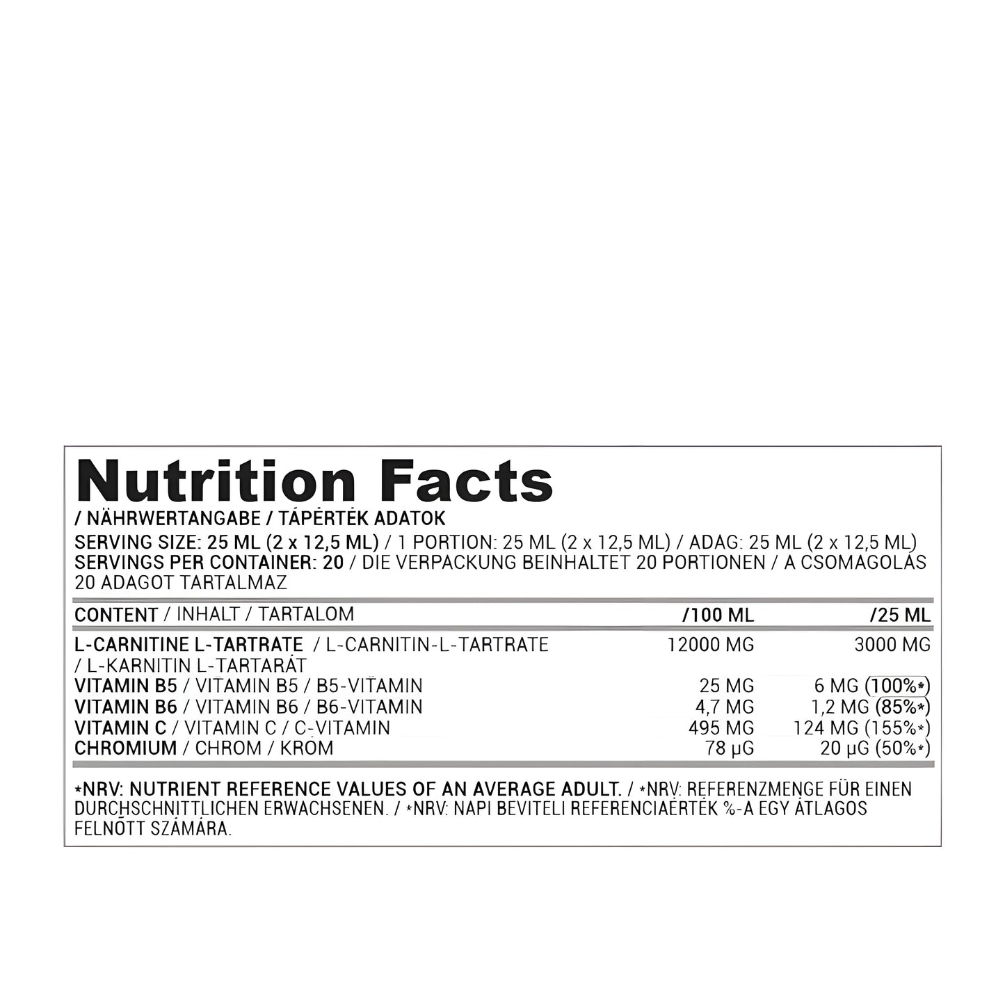 Nutriversum L-Carnitine 3000