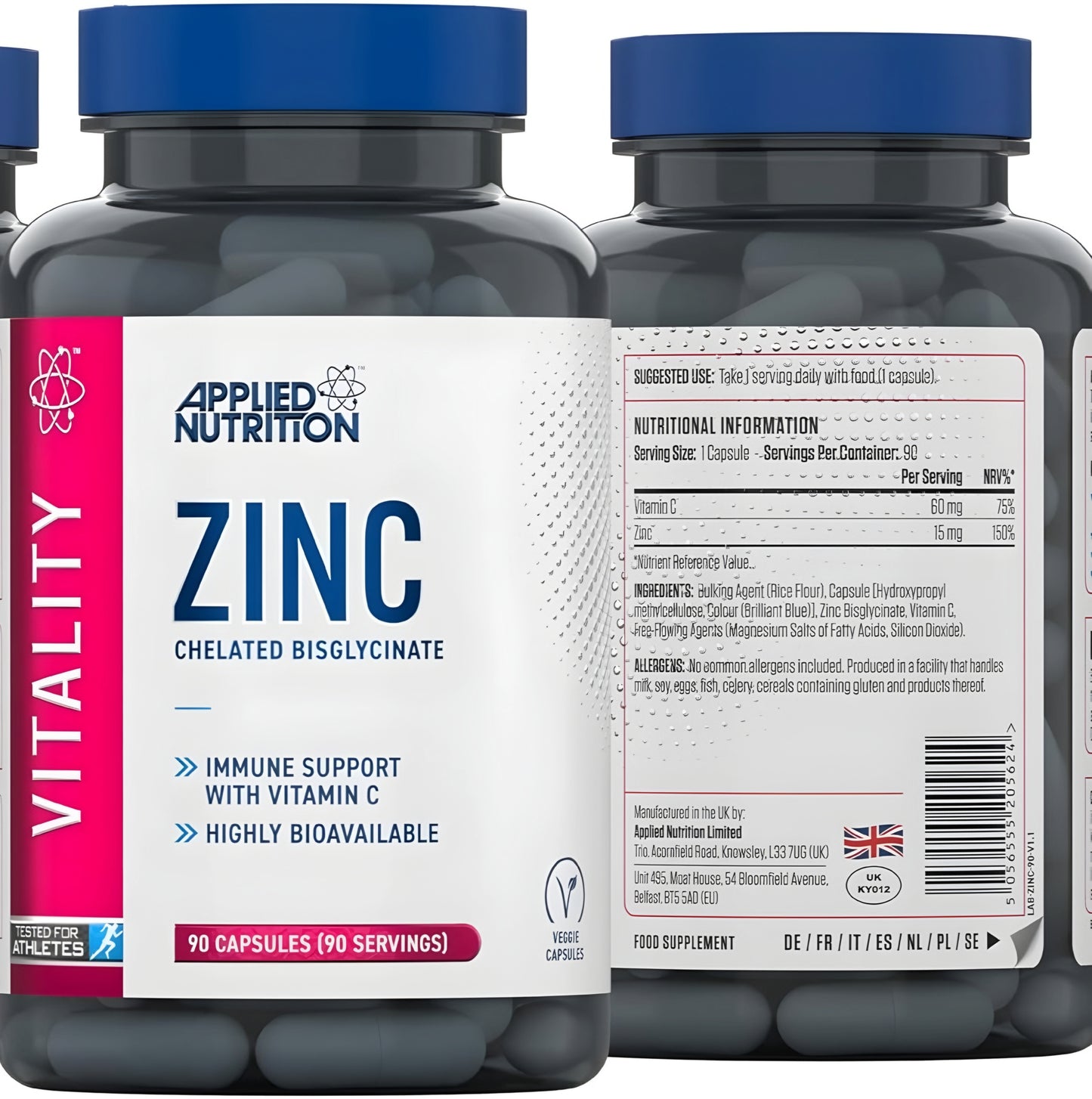 Zinc Applied Nutrition