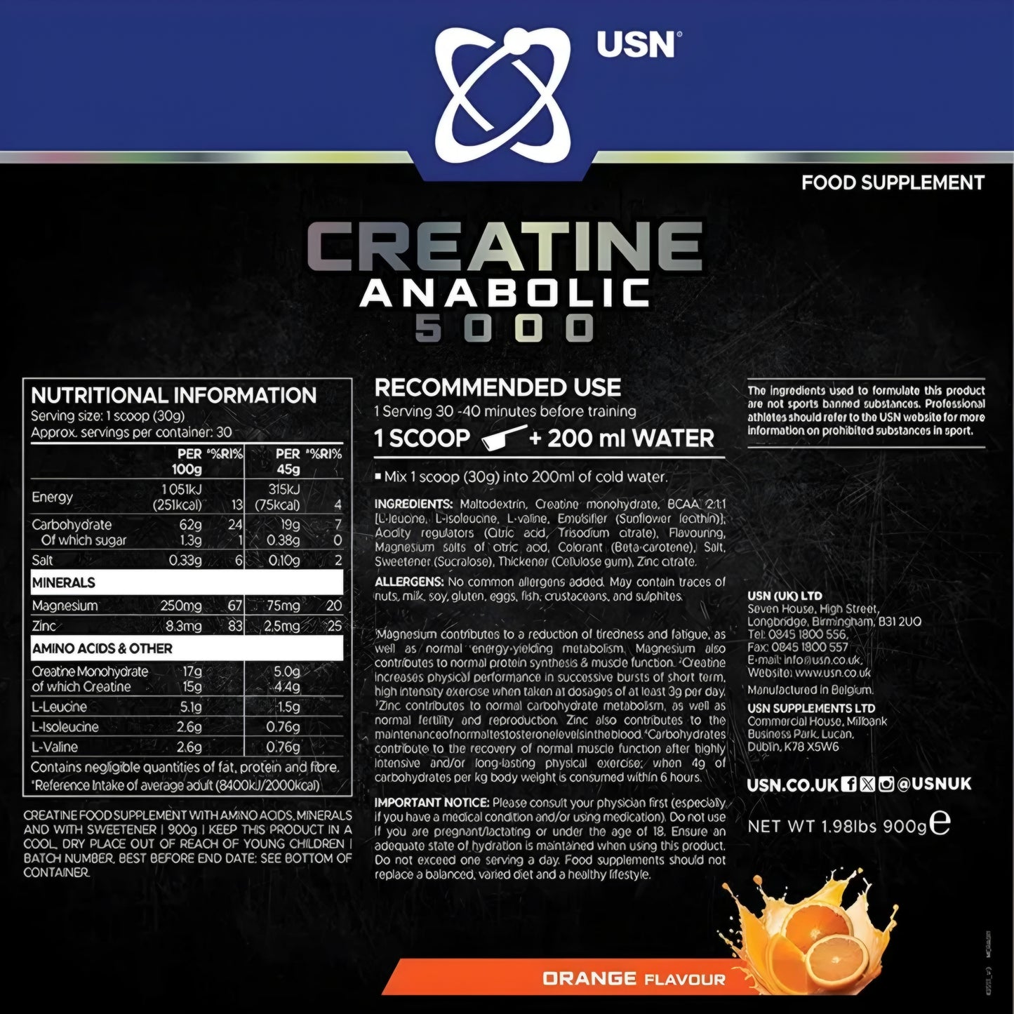 Anabolic Creatine Usn