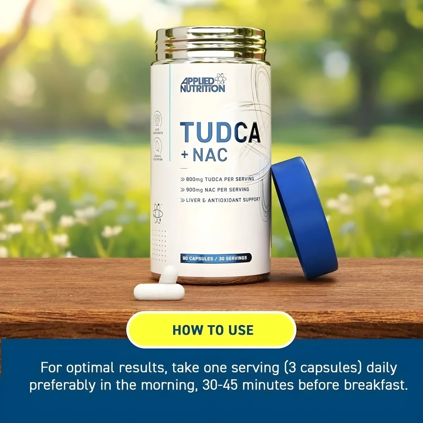 TUDCA + NAC Applied Nutrition