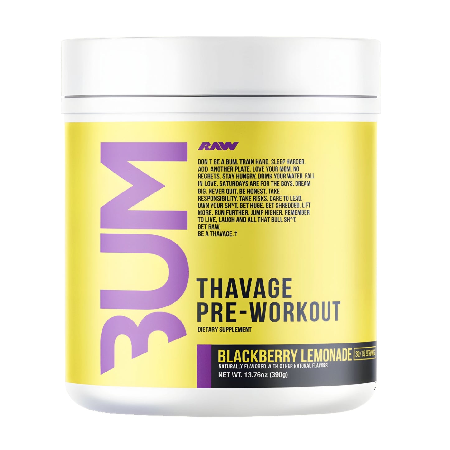 Thavage Pre-Workout 30/15