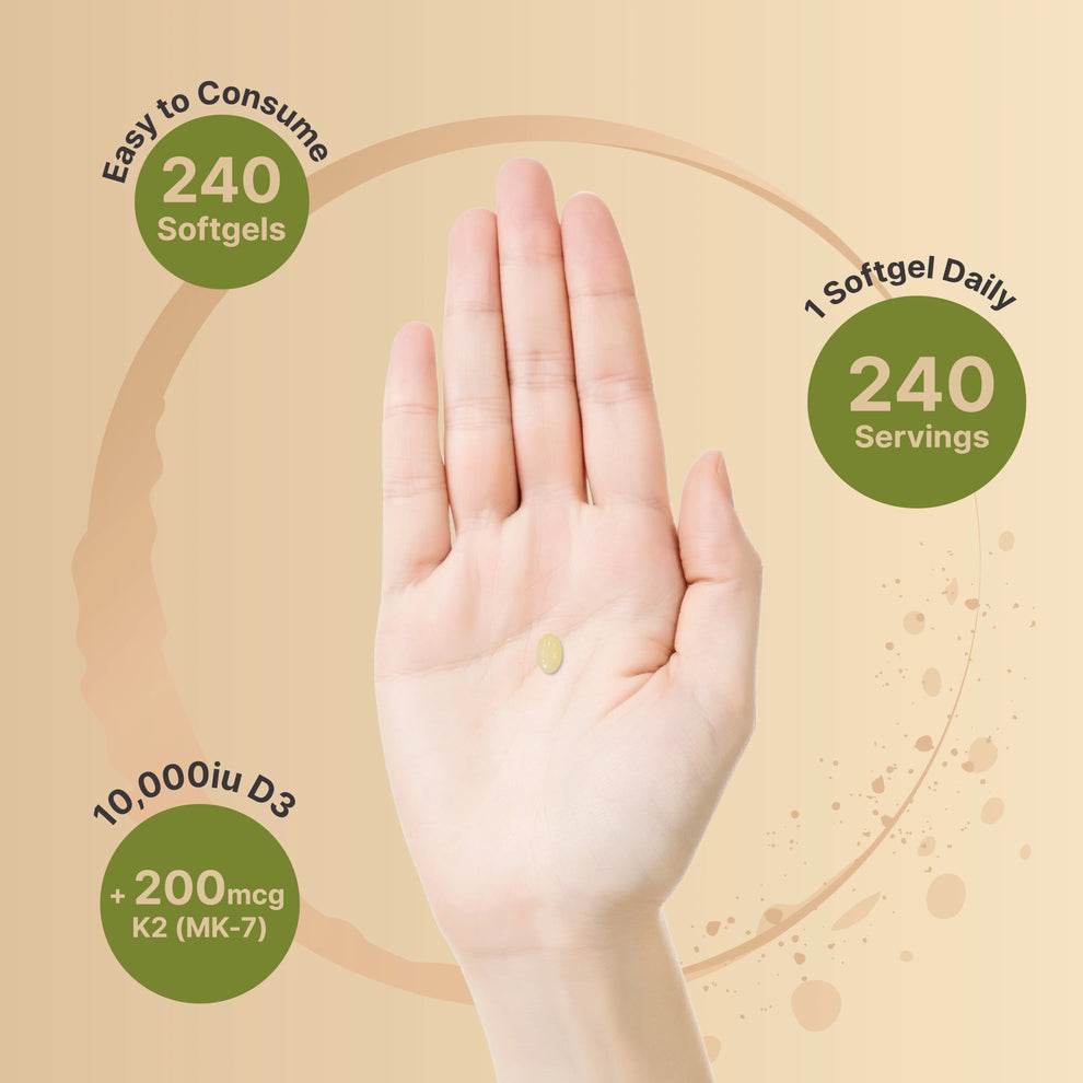 NatureBell Vitamin D3+K2