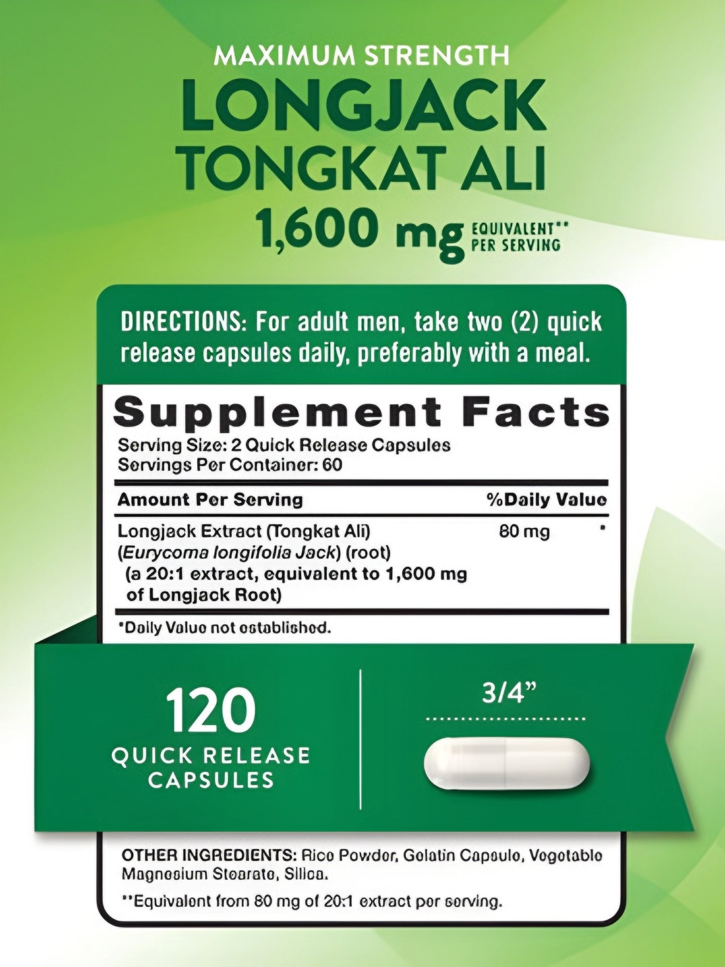 TONGKAT ALI NATURE'S TRUTH