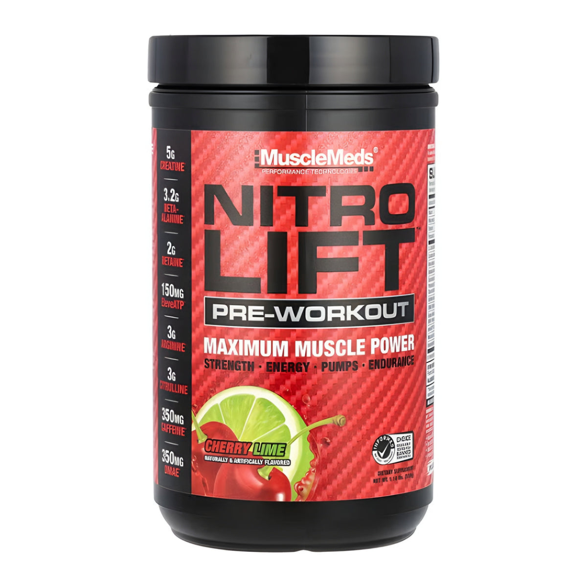 MuscleMeds Nitro Lift Preworkout 20/40 Servings