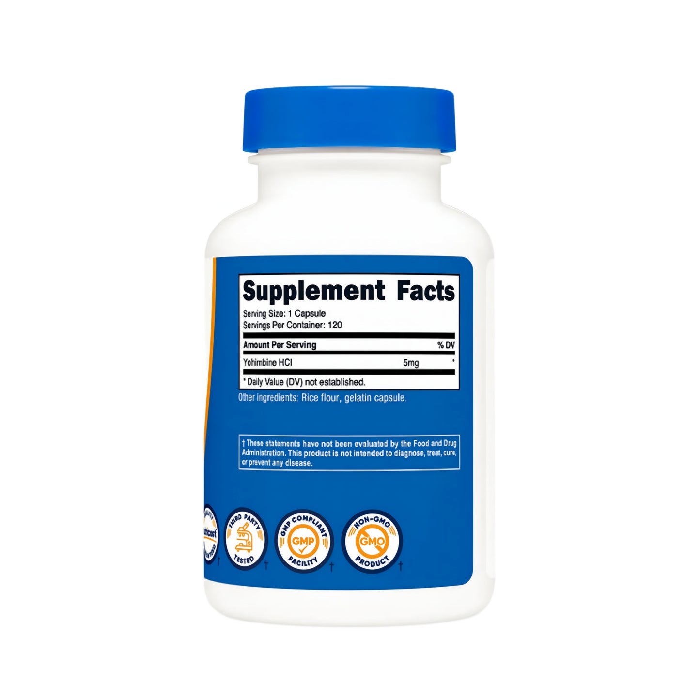 Nutricost Yohimbine HCL Capsules 5MG