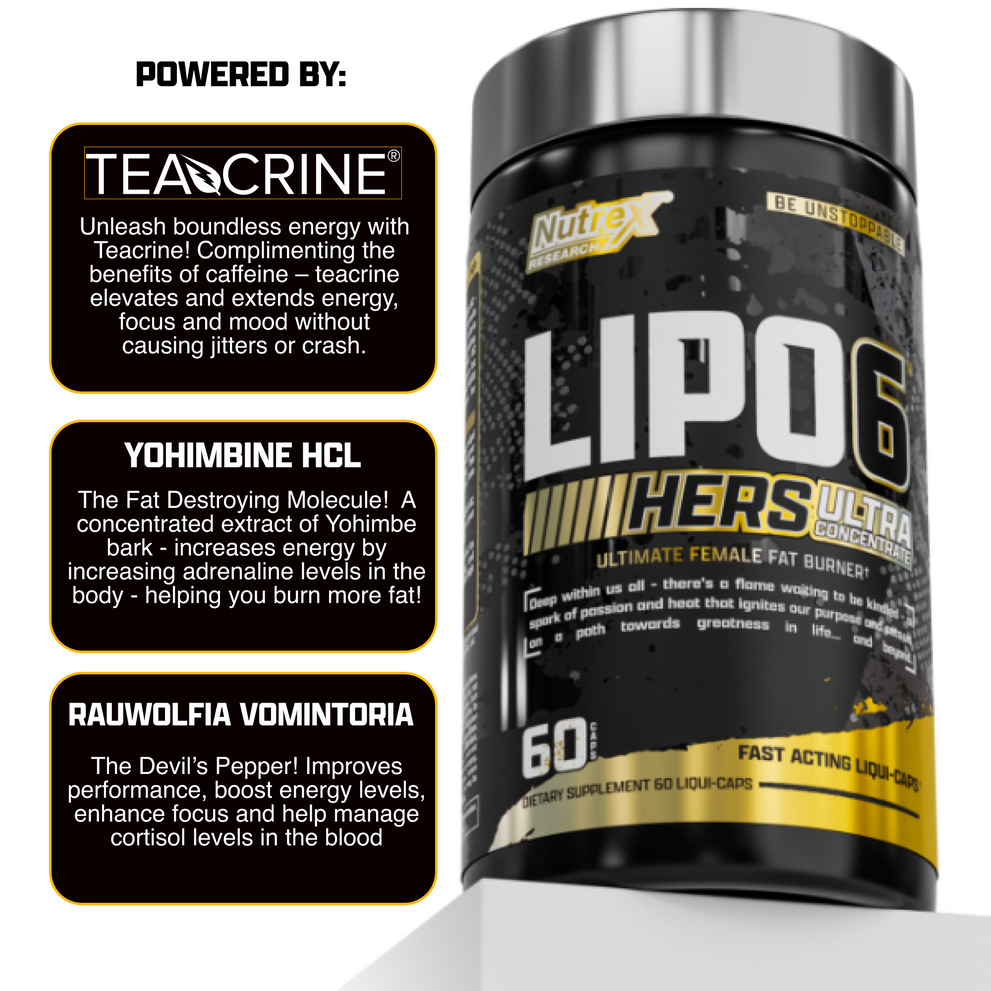 Nutrex Lipo 6 Hers UC - 60 capsules