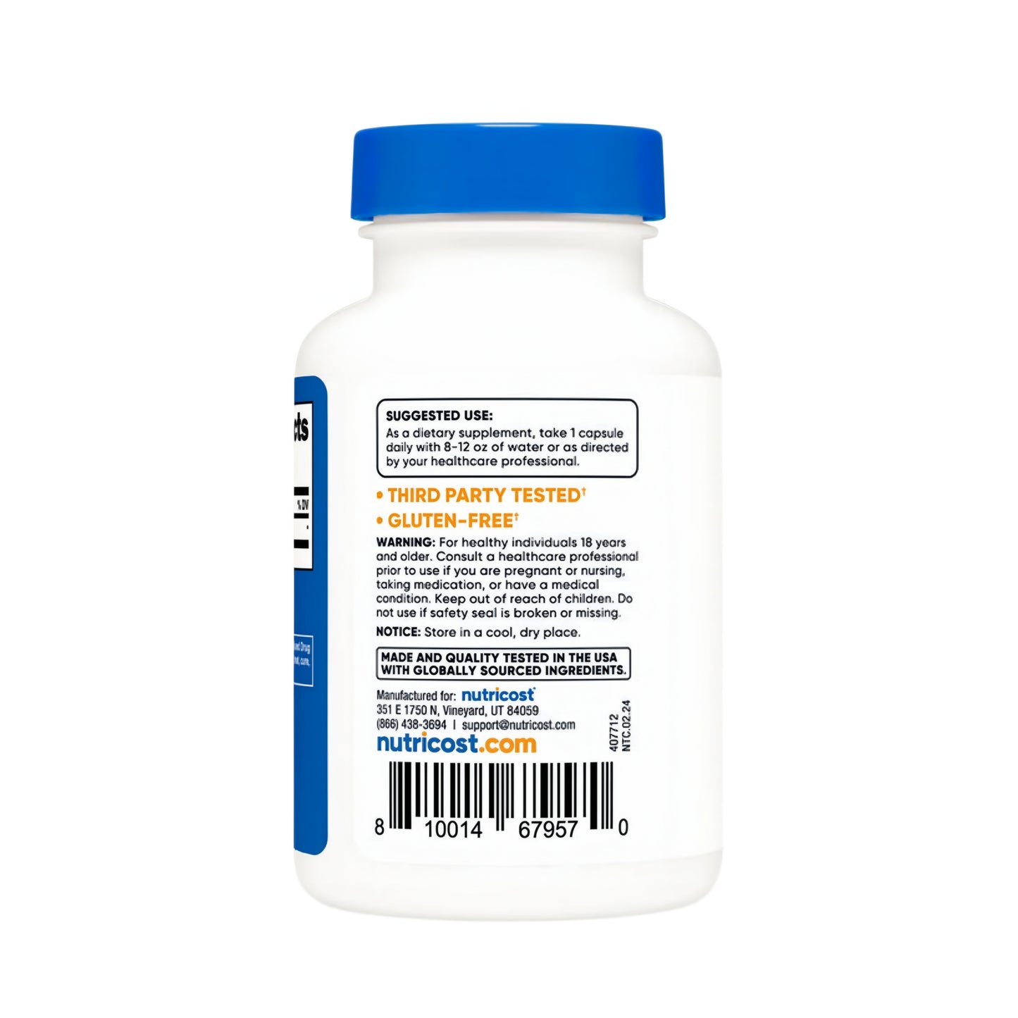 Nutricost Yohimbine HCL Capsules 5MG