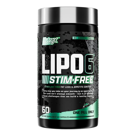 Nutrex Research Lipo-6 Stim Free | 60 Capsules