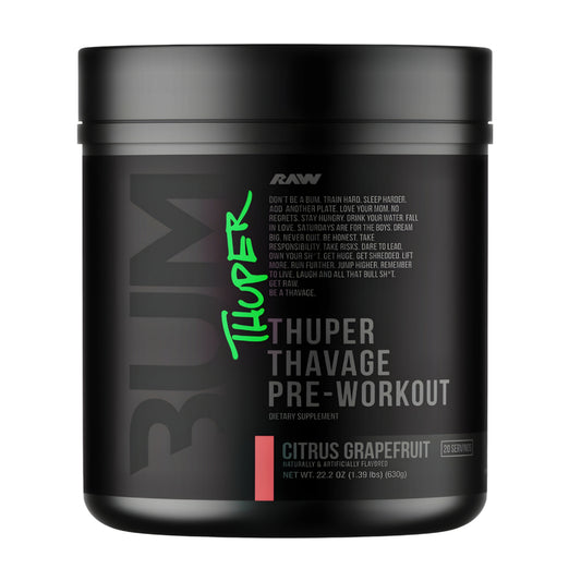 THUPER THAVAGE PRE WORKOUT RAW