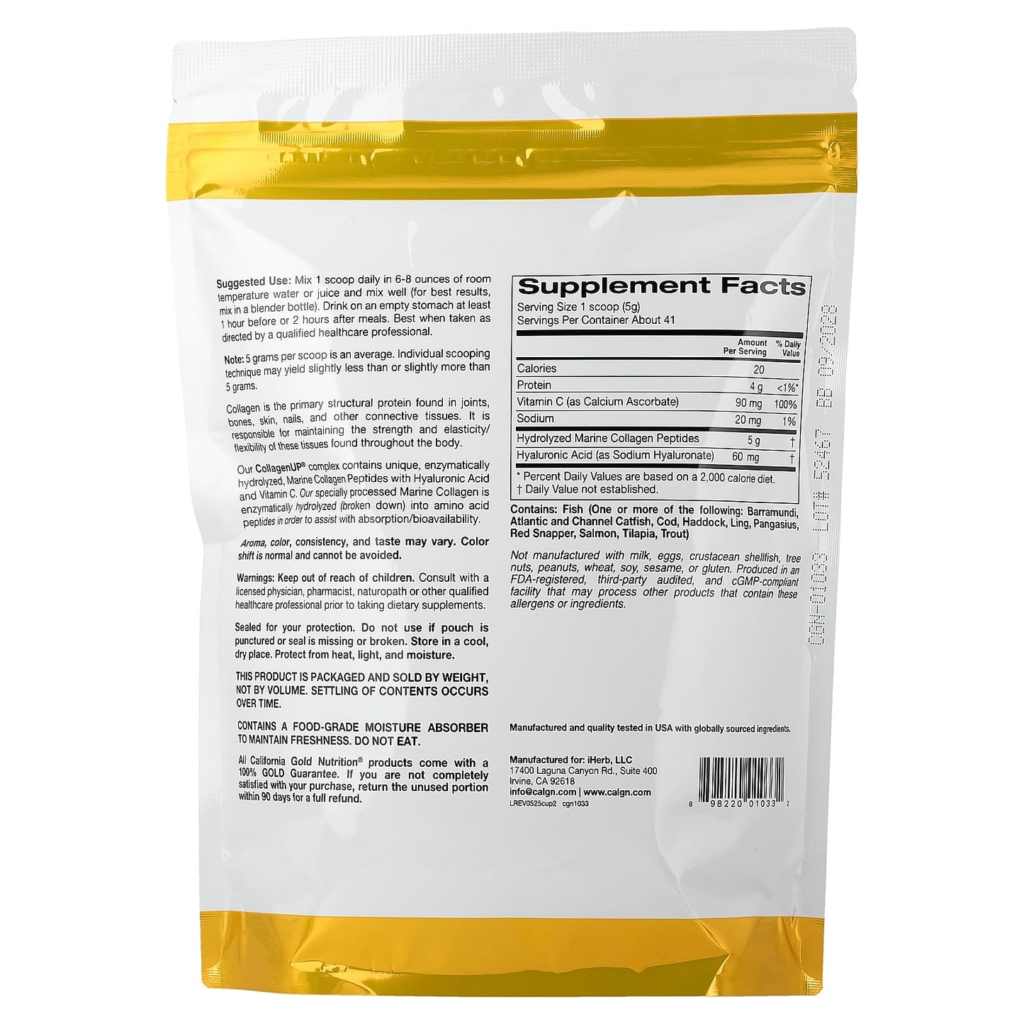 CollagenUP California Gold
