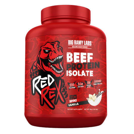 Redrex Protein Beef Isolate - 60 Servings - Vanilla