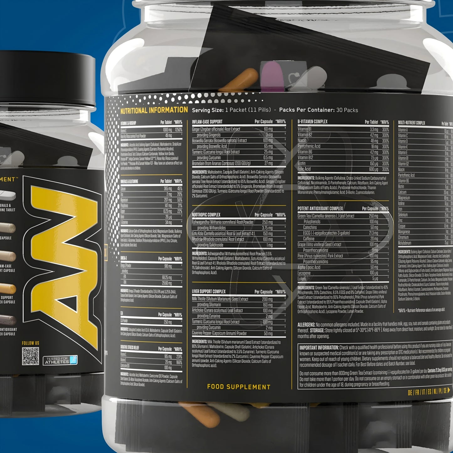 Applied Nutrition Black Stak - The Ultimate Health Pack