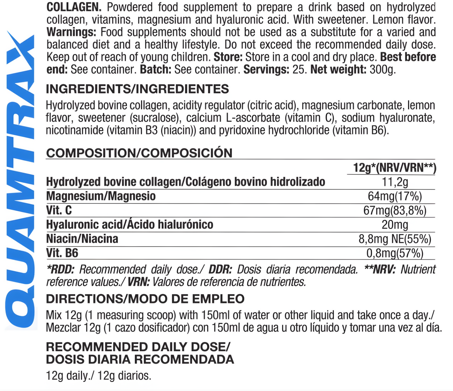 Collagen Plus Quamtrax
