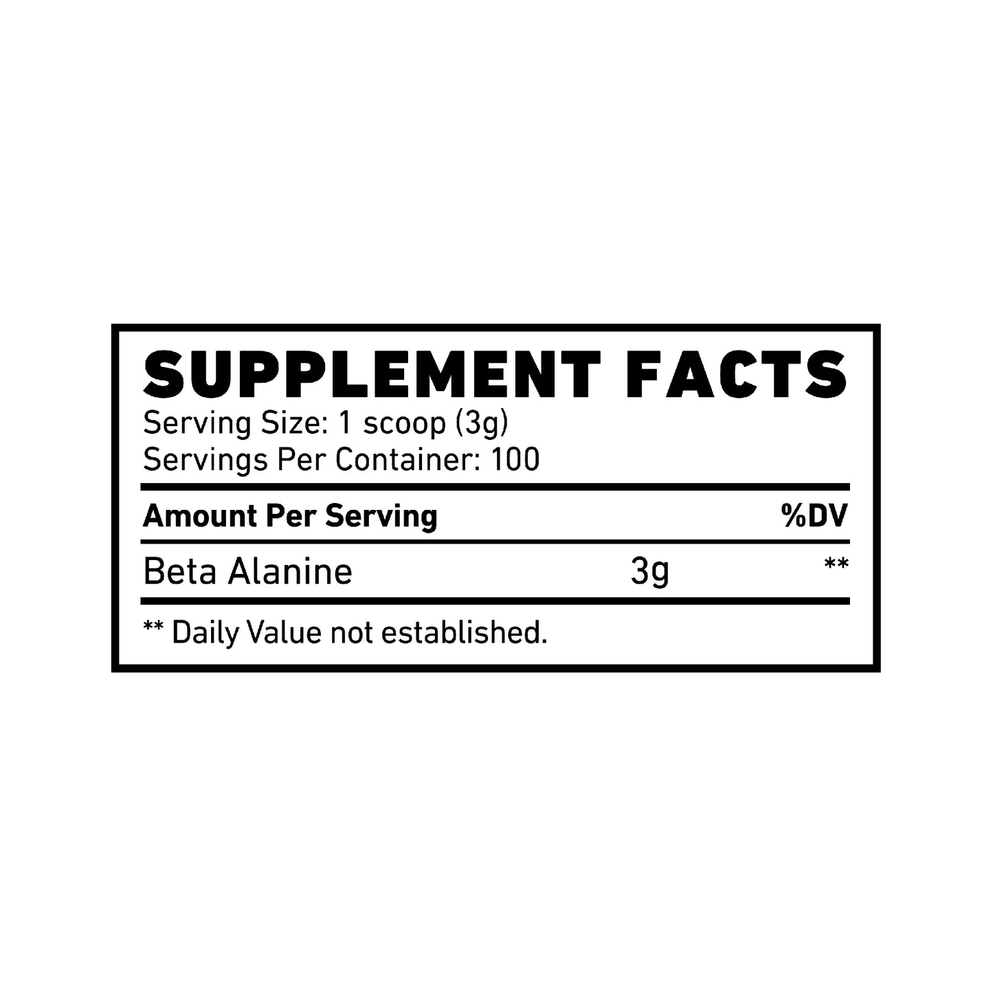 SKELETON Beta-Alanine