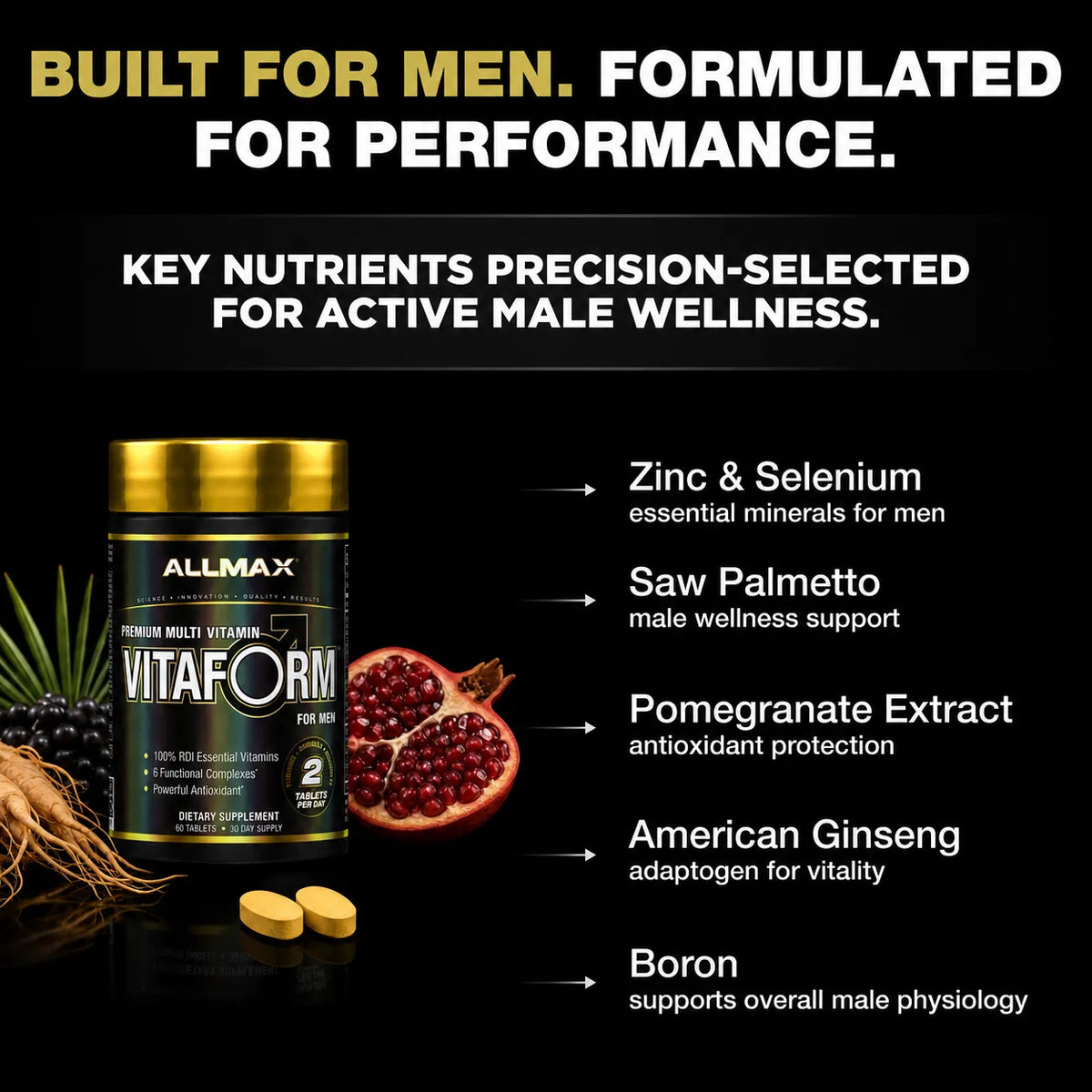 Allmax Vitaform Men's Multivitamin