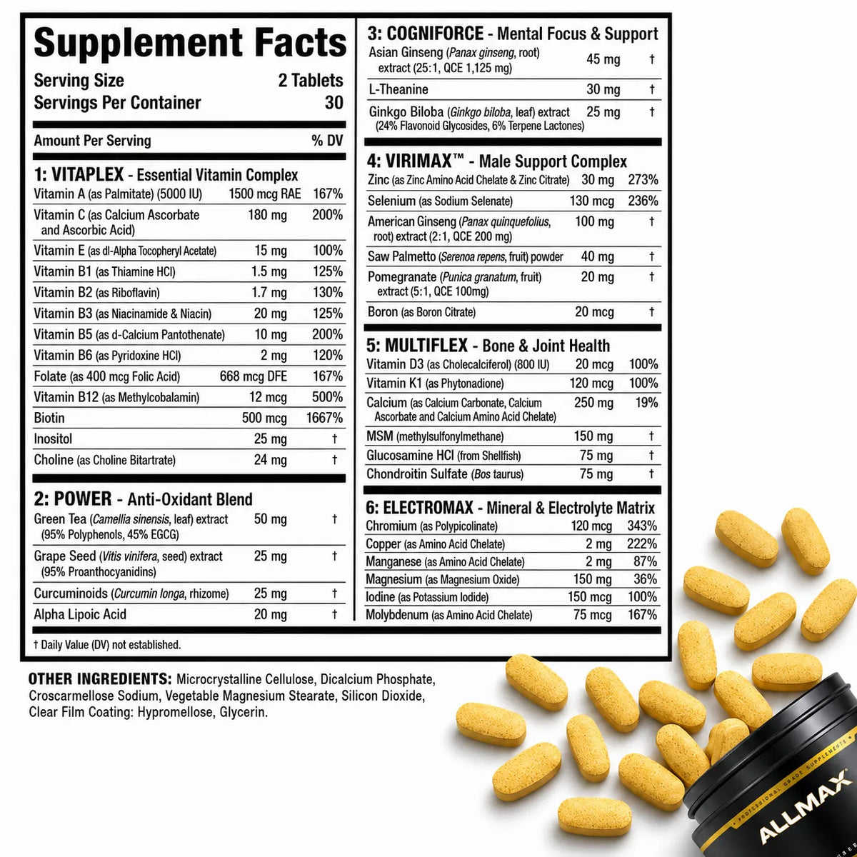Allmax Vitaform Men's Multivitamin